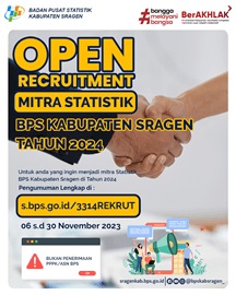 REKRUTMEN CALON MITRA STATISTIK 2024