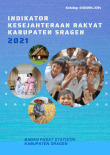 Indikator Kesejahteraan Rakyat Kabupaten Sragen 2021