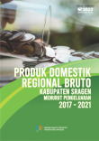 Produk Domestik Regional Bruto Kabupaten Sragen Menurut Pengeluaran 2017-2021